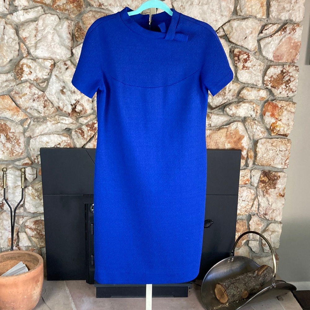 SOLD Vintage Rontini Crimplene Shift Dress